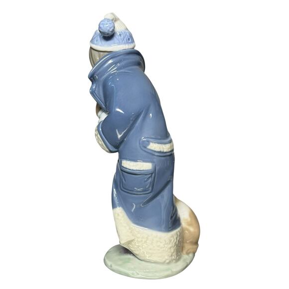 LLADRO‎ Friday’s Child Figurine Retired #6019 Boy Puppies Dogs 1993 Nino Viernes - Picture 4 of 16